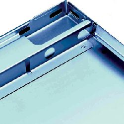 Schulte-Ersatzböden 1000x500mm verzinkt Nr. 11324 Typ 150 (Pack a 2 Stück) Fachlast 150 Kg Nr. 12758
