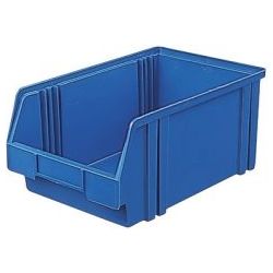 Kunststoff- Sichtlagerkasten (La-Ka-Pe) Gr. 4 blau 160/140x105x75mm