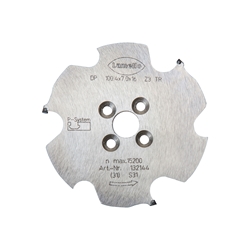 Lamello P-System Nutfräser CNC, DP, Ø100.4x7xØ16mm, Z3, NL 4xØ5.5xØ28mm Nr. 132144