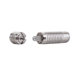 Lamello Invis Mx2 Verbinder Set, 20 Paar inkl. Eindrehmutter 14mm Nr. 6012300