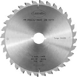 Lamello Sägeblatt für Tanga DX200, Z32 für Holzrahmen, Ø 200mm bis 70mm Schnitttiefe mit Schnellspannaufnahme Nr. 132332