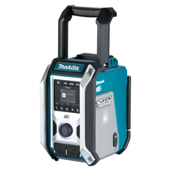 Makita Akku Baustellenradio mit Bluetooth 5.0, für Schiebeakkus 12V max. - 18 V Li-Ion ohne Akku, ohne Ladegerät Nr. DMR 115