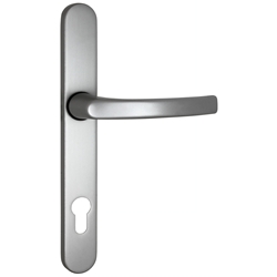 Innendrücker auf Langschild, EV1 1006/230/92 Bohrmaß: 210mm Schildbreite: 30mm