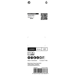 Bosch EXPERT Stainless Steel T 118 EHM Stichsägeblatt, 3 Stück, für Stichsägen Nr. 2608900562
