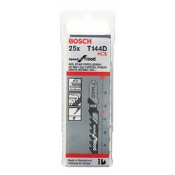 Bosch Stichsägeblatt T 144 D Speed for Wood, 25er-Pack Nr. 2608633625
