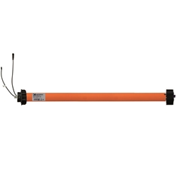 Rohrmotor KN Favorit Easyline, 20 Nm, 10 U/min., 12V, mit integriertem Akku und Funkempfänger, inkl. Adapter/ Mitnehmer für Welle SW60 und Motorlager