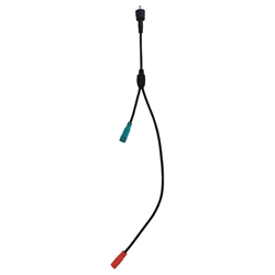 KN Y-Connector-Kabel, für den optionalen Anschluss eines Steckernetzgerätes (Art.-Nr.: 125450), Verlängerung Anschlusskabel Solarpanel oder Steckernetzgerät