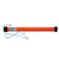 Favorit Electronic Automo Motor, 161W, 20Nm, 15 U/min., vollautomatischer Plug & Play-Motor mit optionaler elektronischer Endlageneinstellung, mit aktivierbarer Hinderniserkennung, für Rollladenwelle SW60, inkl. Motorlager, Anschlusskabel 3m und Metall-Clipslager Nr. 161020