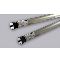 Rohrmotor MLM-40/15NHK Rohrmotor mit mechanischen Endschaltern, Nothandbedienung 45mm, 40 Nm, mit Fertigkastenlager \u0026 Adapter, CE, 5 Jahre Garantie Nr. 90100017