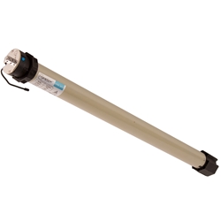 Funk-Rohrmotor ELFIM-20/15 mit elektronischen Endschaltern, selbstlernend, Hinderniserkennung 45mm, 20 Nm, mit Fertigkastenlager & Adapter TÜV, CE, 5 Jahre Garantie Nr. 90100014