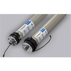 Funk-Rohrmotor ELFIM-20/15 mit elektronischen Endschaltern, selbstlernend, Hinderniserkennung 45mm, 20 Nm, mit Fertigkastenlager \u0026 Adapter TÜV, CE, 5 Jahre Garantie Nr. 90100014