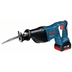 Bosch Akku-Säbelsäge GSA 18V-LI, L-BOXX 238 mit 2 x Li-Ion-Akku 5.0Ah, Säbelsägeblatt Nr. 060164J00B