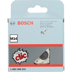 Bosch SDS clic Schnellspannmutter, 14mm Dicke, für kleine Winkelschleifer Nr. 1603340031