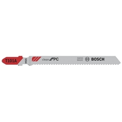 Bosch Stichsägeblatt T 101 A Clean for PC, 5er-Pack Nr. 2608631010