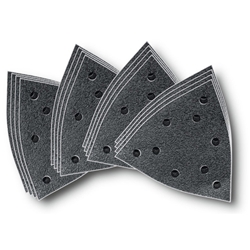 Fein Schleifblatt-Set KL 130, gelocht, Korn 60/80/120/180 (Set a 16 Stück) Nr. 35222952100