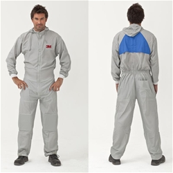 3M™ Mehrweg-Schutzanzug 50425XL, Grau+Blau, CE-Kategorie I, Größe XL Nr. 7000034320