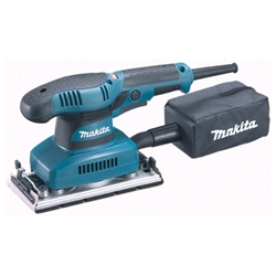 Makita Schwingschleifer BO3711J 190 Watt, Papiergröße 93x228mm Papierwechsel über Spannhebel Gewicht 1,6 kg, im MAKPAC Gr.2