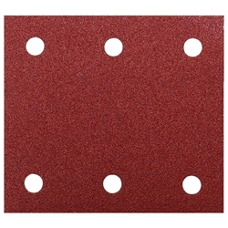 Makita Schleifpapier 102x114mm K80 Klettverschluss Pack a 10 Stück Nr. P-33102 (für Schleifer BO4555,BO4566,BO4565)