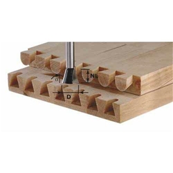 Festool Grat-/Zinkenfräser HW S8 D16/13,5/15° Nr. 490993