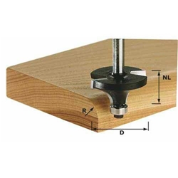 Festool Abrundfräser HW S8 D42,7/R15 KL Nr. 491017