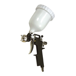 prosales Aerotec Allround-Lackierpistole ST 1,8mm PP Fließbecher Rund- und Breitstrahlverstellung Nr. 2009588