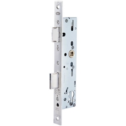 BKS Rohrrahmen Panikschloss B-1826 Funktion E F24/40/92/9 Ls/Rs verwendbar Stulp 24x270x3mm eckig, Edelstahl Nr. B-18260-02-U-8