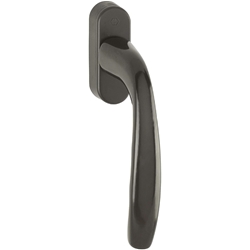 Hoppe Fenstergriff New York 0810/U76 schmal, 38mm Stift F8707 braun m. Schrauben M5x50mm, Schmalrahmen Nr. 3700432