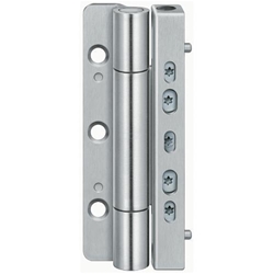 Simonswerk Siku KF-Rollenband RB 5015 MSTS 3D RAL9007 Graualuminium Länge 140mm, Rolle 20mm Flügelbohrmaß 11,5mm mit Stiftsicherung Nr. 500002410 / 5 190901 0 11803