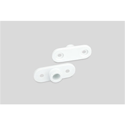 Link Montageteile für den Einbau in Hohlkammerprofil M1146 weiß, Beutel a 10 Stück Nr. 1301451