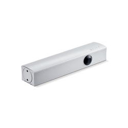 Geze OT-Oben-Türschließer, ohne Gleitschiene, EN 3-5, Aluminium, TS 5000 ECline, DIN Links-Rechts, EV1 eloxiert, einflügelig, Öffn.winkel 180°, EN 1154 (PG:23) 143640