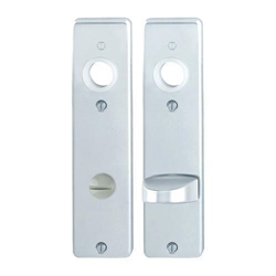 Hoppe Bad/WC-Kurzschild 202KP/SK/OL F1 Alu Natur, duranorm® Nr. 6276588