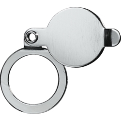 Abus WET-Sichtschutzblech, für Türspion 2200,Außen Ø 18mm,Innen Ø 14mm, Messing silber Nr. 08514