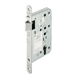 BMH Panikschloß 799 PZ Funktion B F24/65/72/9 Rechts F24x235x3mm rund, Edelstahl Nr. 0799.000004