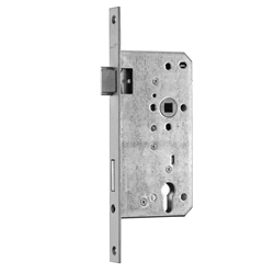 BMH Panikschloß 3413 PZW Funktion E F22/65/92/9 Links F22x280x3 mm kantig, silber lackiert Nr. 3413.000039