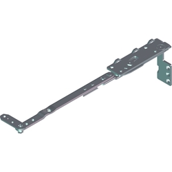 Roto DK-Axerstulp, Gr. 500, L 1090mm, NT Designo I+II, mit Schließzapfen, V-Zapfen, verzinkt (MG:12) 450374