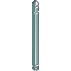 Roto DK-Axerlagerstift, NT/NX, zum Einschlagen, Stahl, silberfarbig, RotoSil (MG:20) 227354