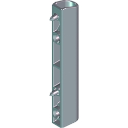 Roto Eckband, NT, K3/100, DIN Links/Rechts, Stahl, weiß, verzinkt (MG:20) 230343