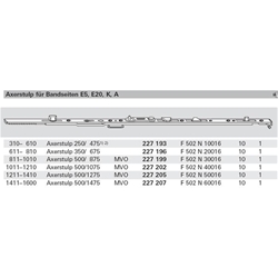 Roto Axerstulp Gr. 500/875 MV F502N30016 (MG:11) 227199