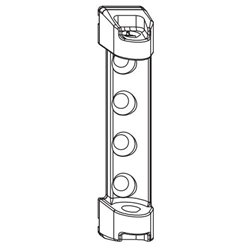 Maco Scherenlager PVC mit 7mm Tragezapfen Weiß Nr. 204779