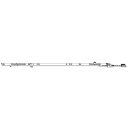 Maco Mittelverschluß MM 1280V mit 1 i.S. FFH/FFB 801-1280mm Silber Nr. 201840