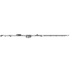 Maco DK-Getriebe MM 2450 mit Schnäpper DM15 Fix mit 4 i.S. FFH 2201-2450mm GM1050 Silber Nr. 201844
