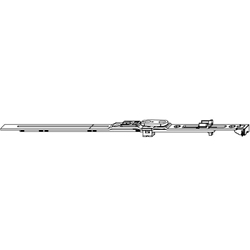 Maco Scherenstulp MM 400 ohne Sparlüftung FFB 320-400mm Silber Nr. 206862