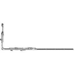 Maco Eckumlenkung MM für Rundbogenfenster FFB 365-1250mm Silber Nr. 222211