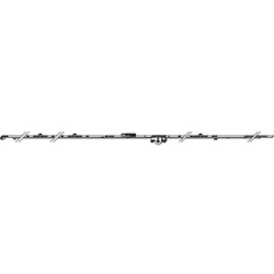 Maco DK-Getriebe MM 2200 DM15 Fix mit 3 i.S. FFH 1951-2200mm GM1050 Silber Nr. 201741