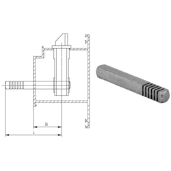 Wilka Wechselstift 4917 95mm Maß X 51-70mm Nr. 4917.000003