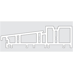 Roto Schiebefenster-Bodenschwelle, L 6500mm, Patio Life, Komfort, grau (MG:2A) 493308
