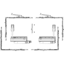 GrundKarton SKB-Z Versatz 13mm Rechts 160kg silber Nr. 455508