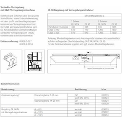 Geze OL-Verriegelungsmitnehmer für verdeckte Verriegelung OL 90N, Stahl, silberfarbig verzinkt, Verriegelungsbolzen: 11,5mm (PG:24) 029722
