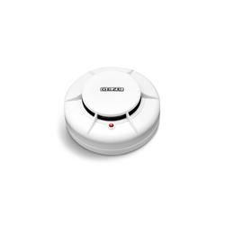 Geze Objektbereich-Rauchmelder, RM 1003, 24V DC Deckenbefestigung, verkehrsweiß, RAL 9016 lackiert zum Aufschrauben, Außen Ø 102mm, H 42mm (PG:18) 112877