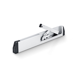 Geze Scherenantrieb, 230V AC E 170, mit Flügelbock, verkehrsweiß lackiert, L 547mm, B 547mm, H 35mm (PG:24) 128708